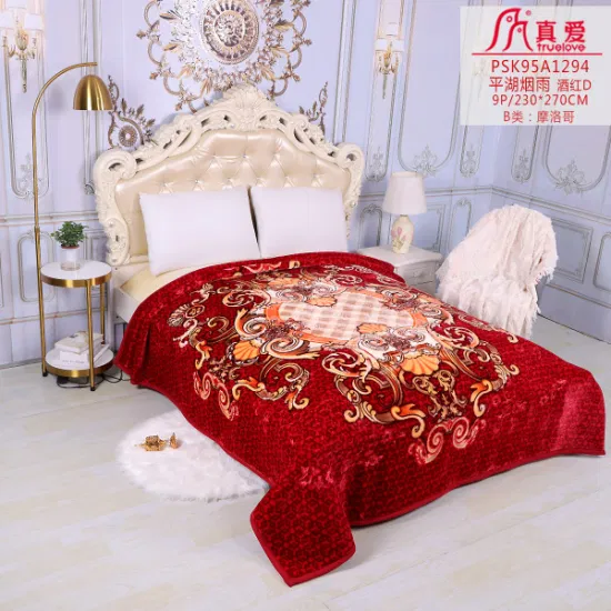 Truelove Queen King Size Coperta nuvolosa in peluche in microfibra per lettoCoperte calde invernali morbide e spesse a 2 strati